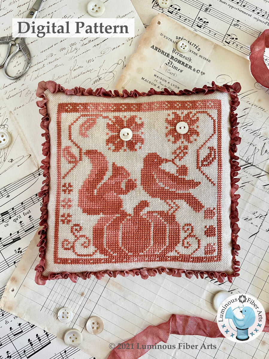 What do I need to cross stitch? - Gathered