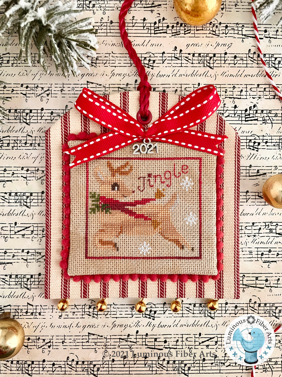 Christmas Bird Trio by Luminous Fiber Arts DIGITAL PDF Pattern