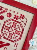 PRE-ORDER: A Stitcher's Quaker by Luminous Fiber Arts Cross Stitch Pattern