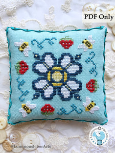 Berry Buzz by Luminous Fiber Arts DIGITAL PDF Pattern