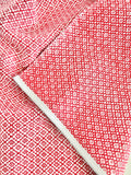 Cranberries & Cream Towels Diamond/Trellis "Seconds"