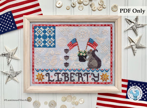 Liberty Quaker by Luminous Fiber Arts DIGITAL PDF Pattern