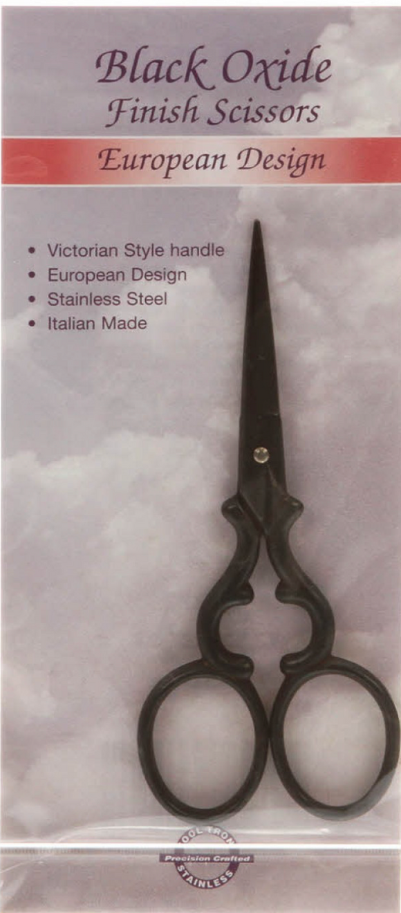 Black Oxide Embroidery Scissors