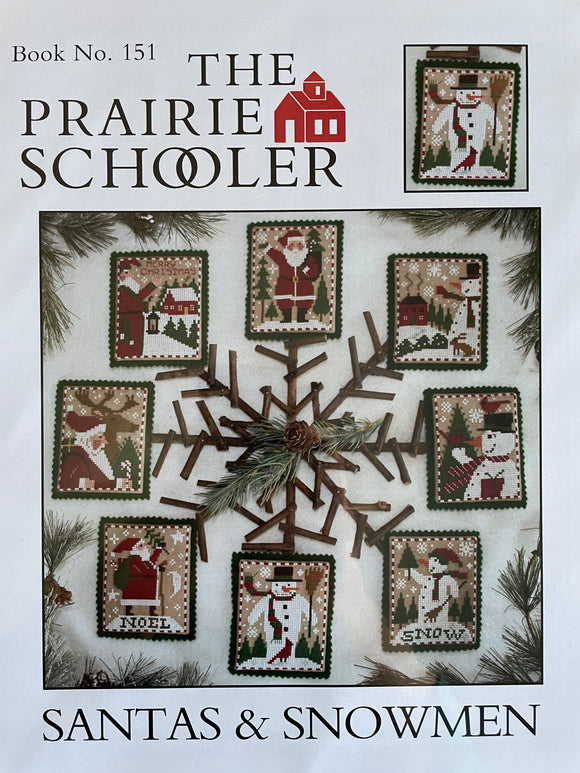 Santas & Snowmen #151 (Reprint) by Prairie Schooler